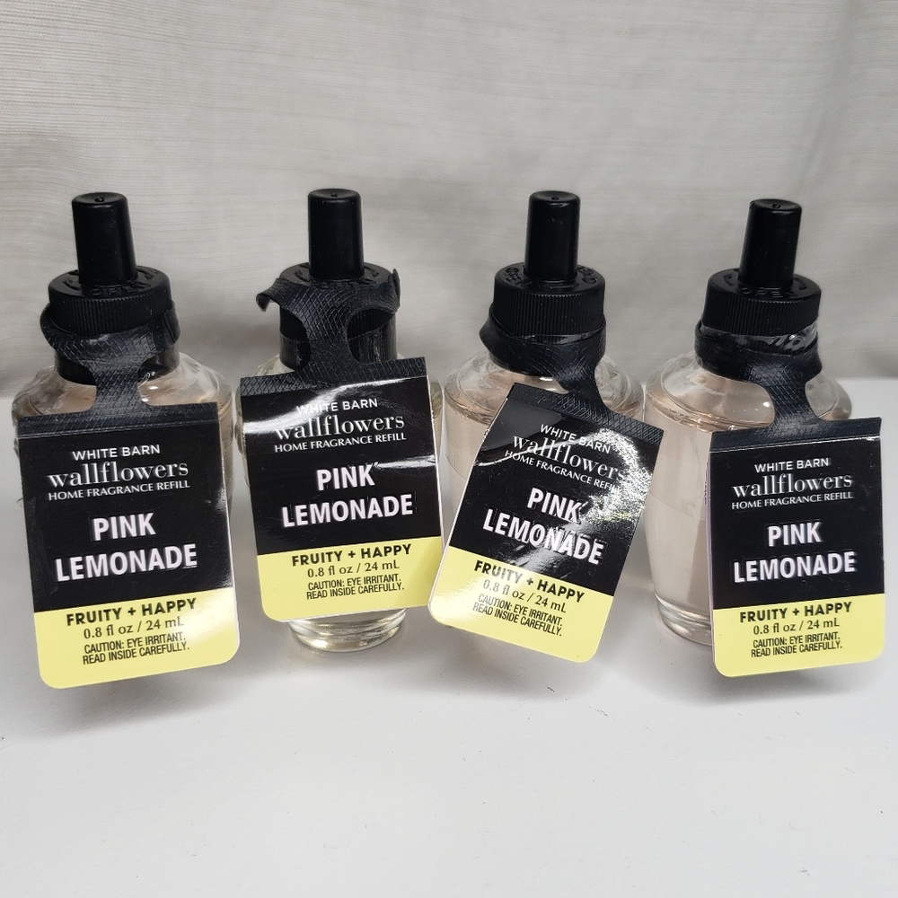 BBW PINK LEMONADE WALLFLOWER REFILLS X4